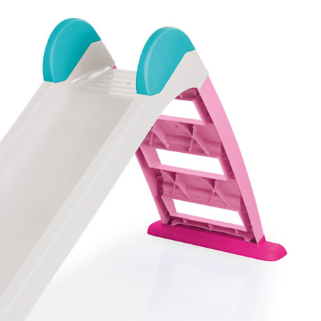 Tobogán Infantil Plástico Europeo C/Agua 72x133x45cm Rosa