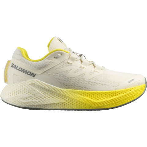 Zapatillas Running Aero Glide Hombre White/yellow