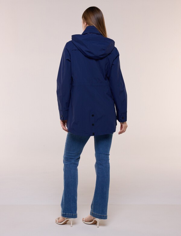 Campera Liviana Impermeable AZUL