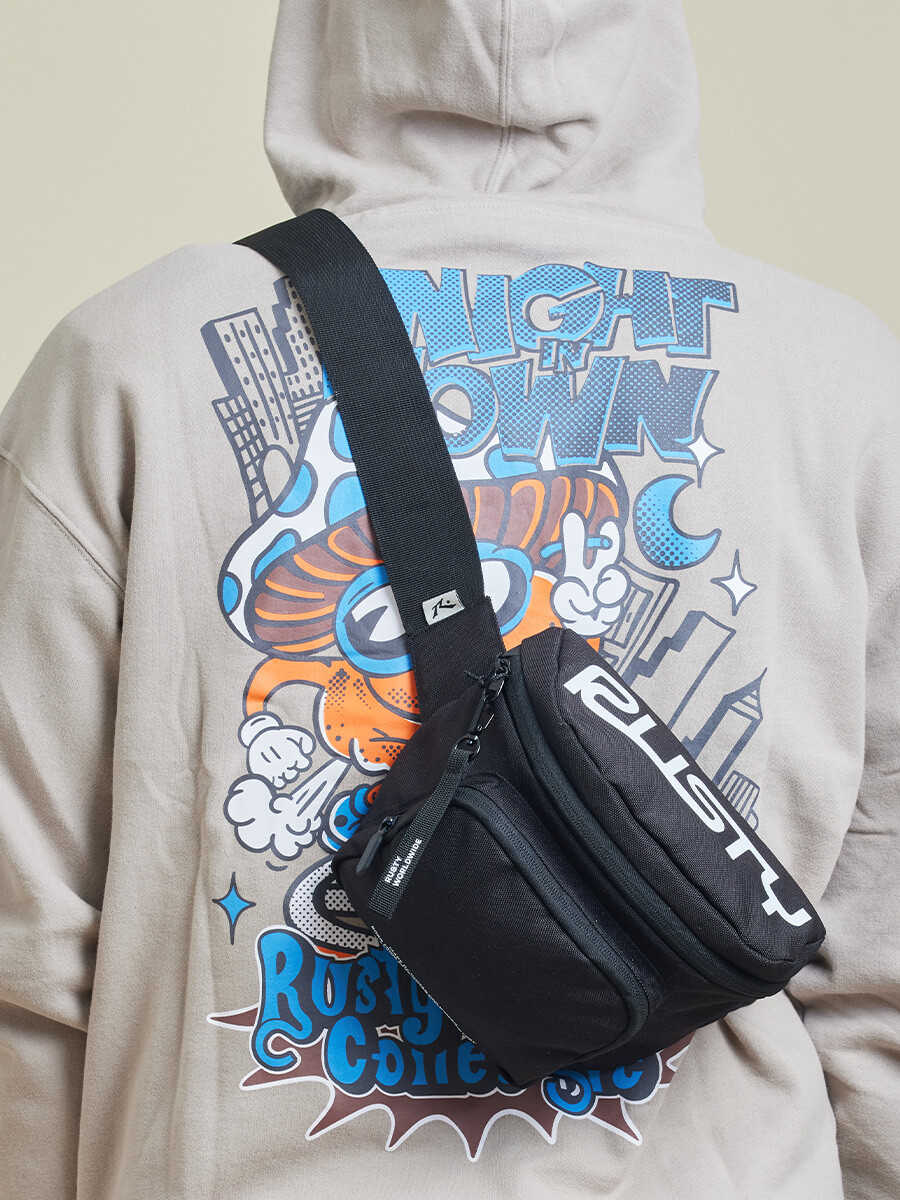 RIÑONERA TORINI RUSTY - Negro 