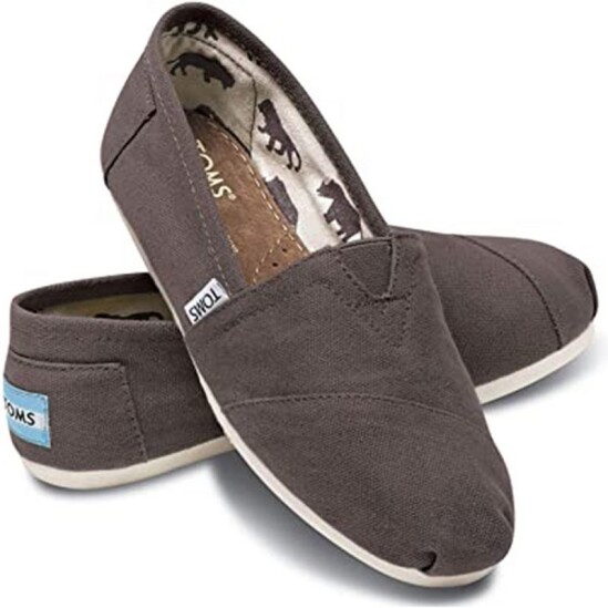 Alpargatas Toms Canvas Gris