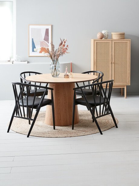 Mesa de comedor KLIPLEV Ø120 roble Mesa de comedor KLIPLEV Ø120 roble