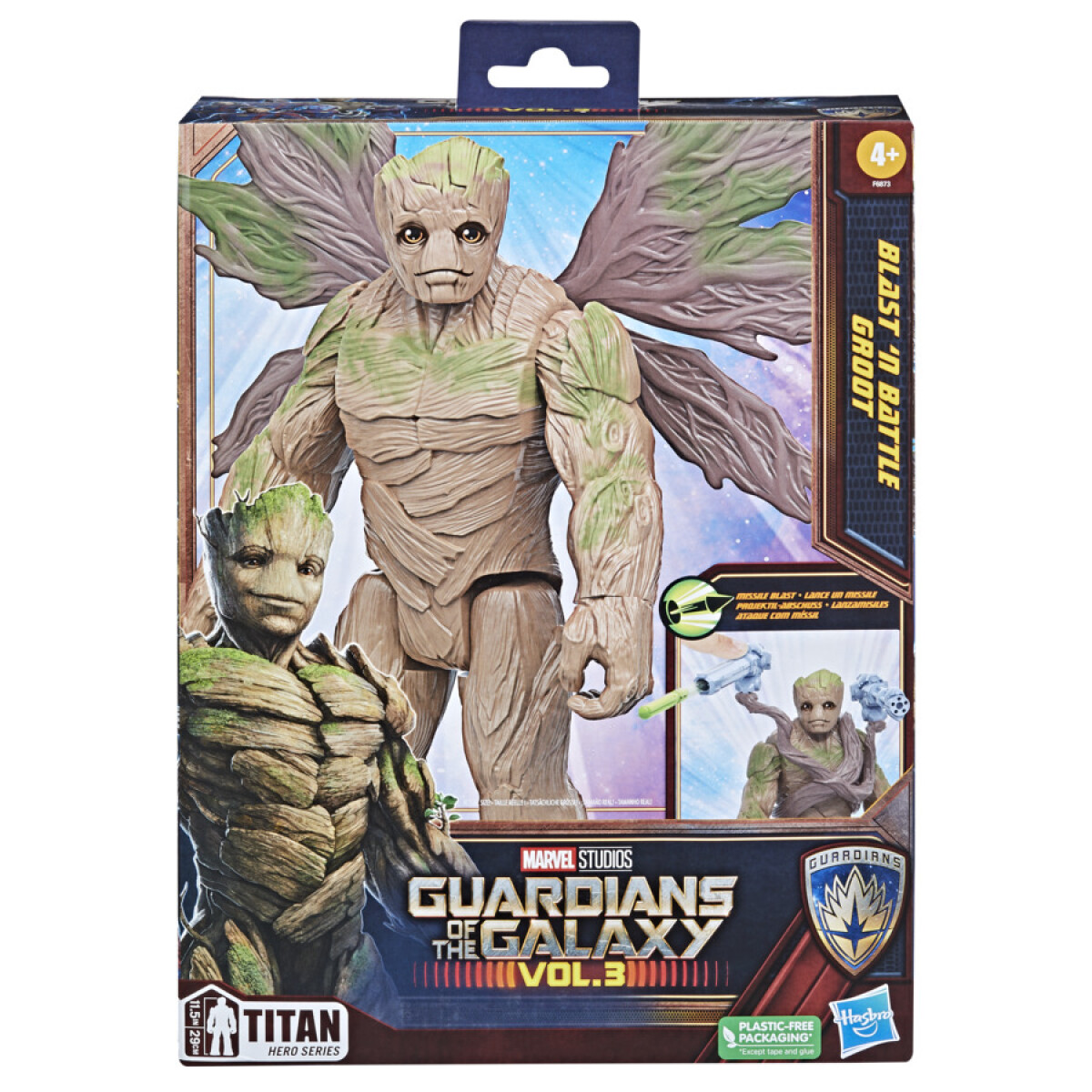 Figura Articulada Guardianes de la Galaxia Groot 