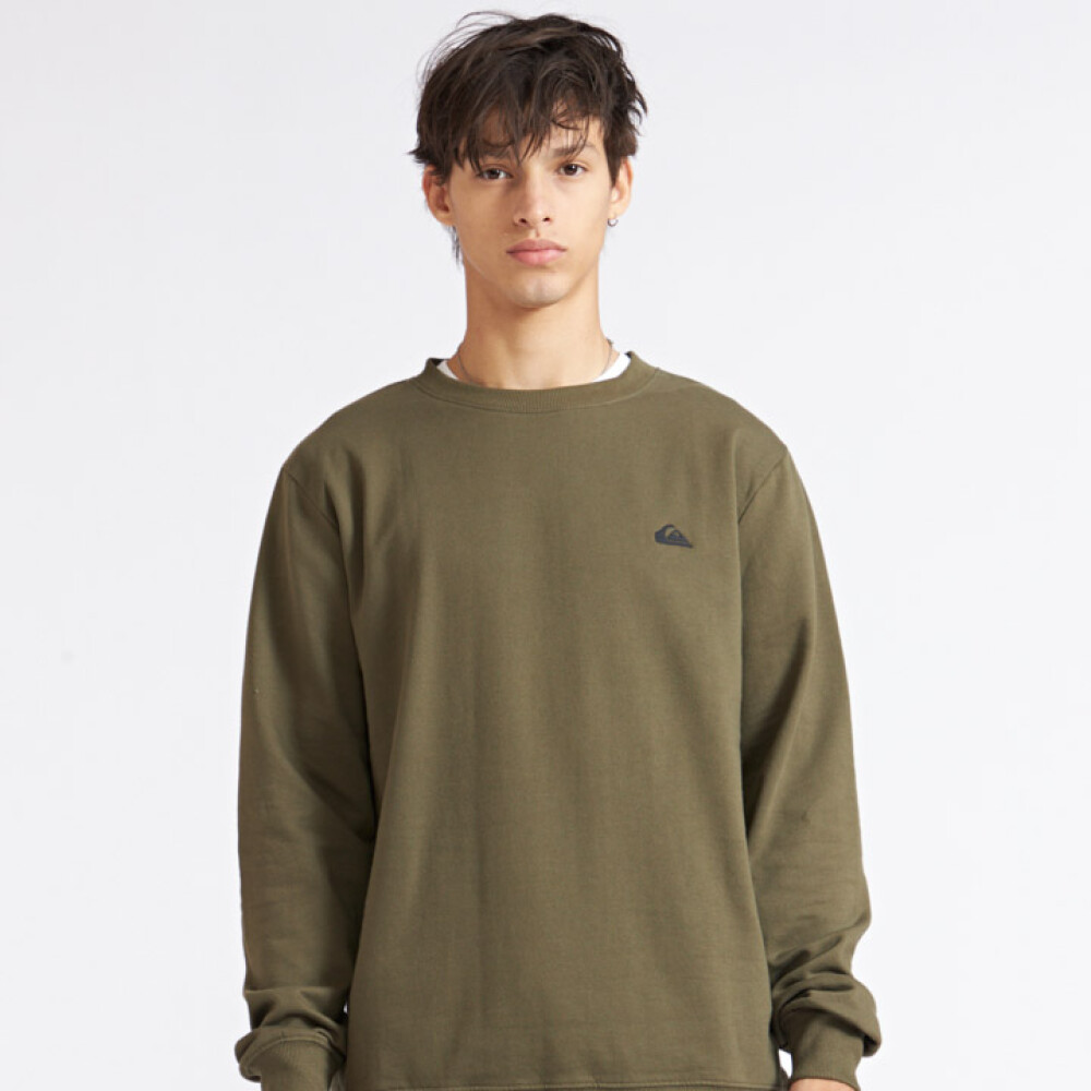 Quiksilver Buzo Polar BASIC CREW Hombre - Marrón Marron