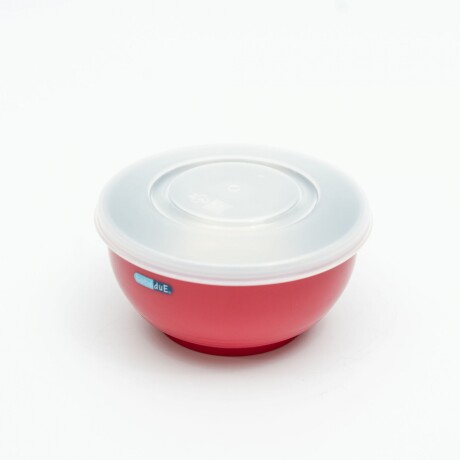 Set de 2 Bowls Acero Inoxidable rojo