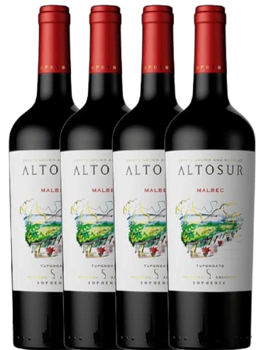 Pack 4x3 Altosur Malbec Finca Sophenia 
