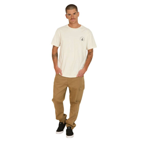 Remera Volcom Lad Stone Beige