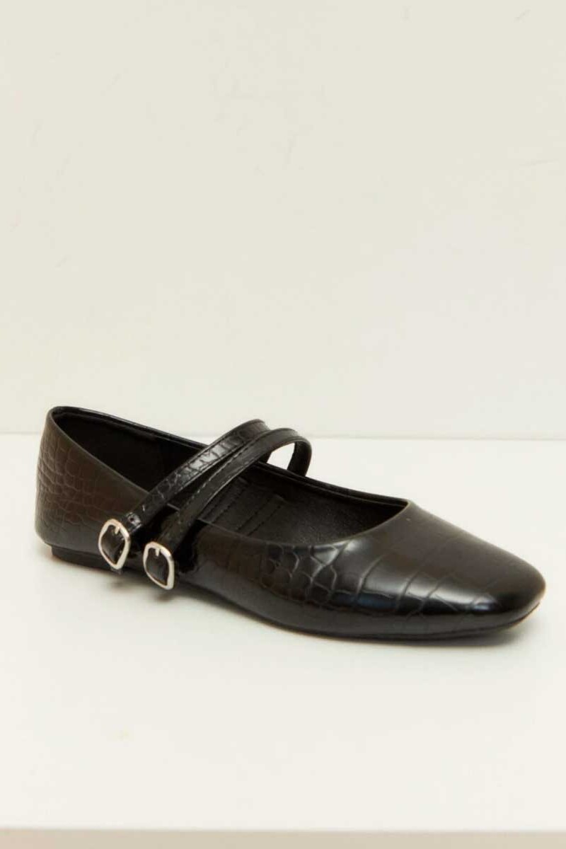 BALERINA MUJER PADDOCK DOUBLES Negro