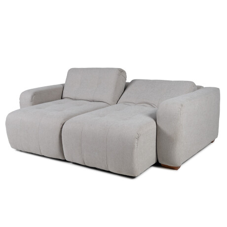 Sofá Duomo (Retráctil) - Tela Microfibra - 3 cuerpos 3A-341 (Beige)