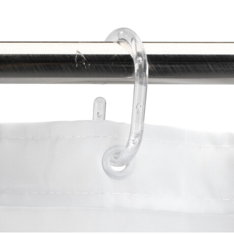 Cortina De Ducha Hagby 180X200 Blanco