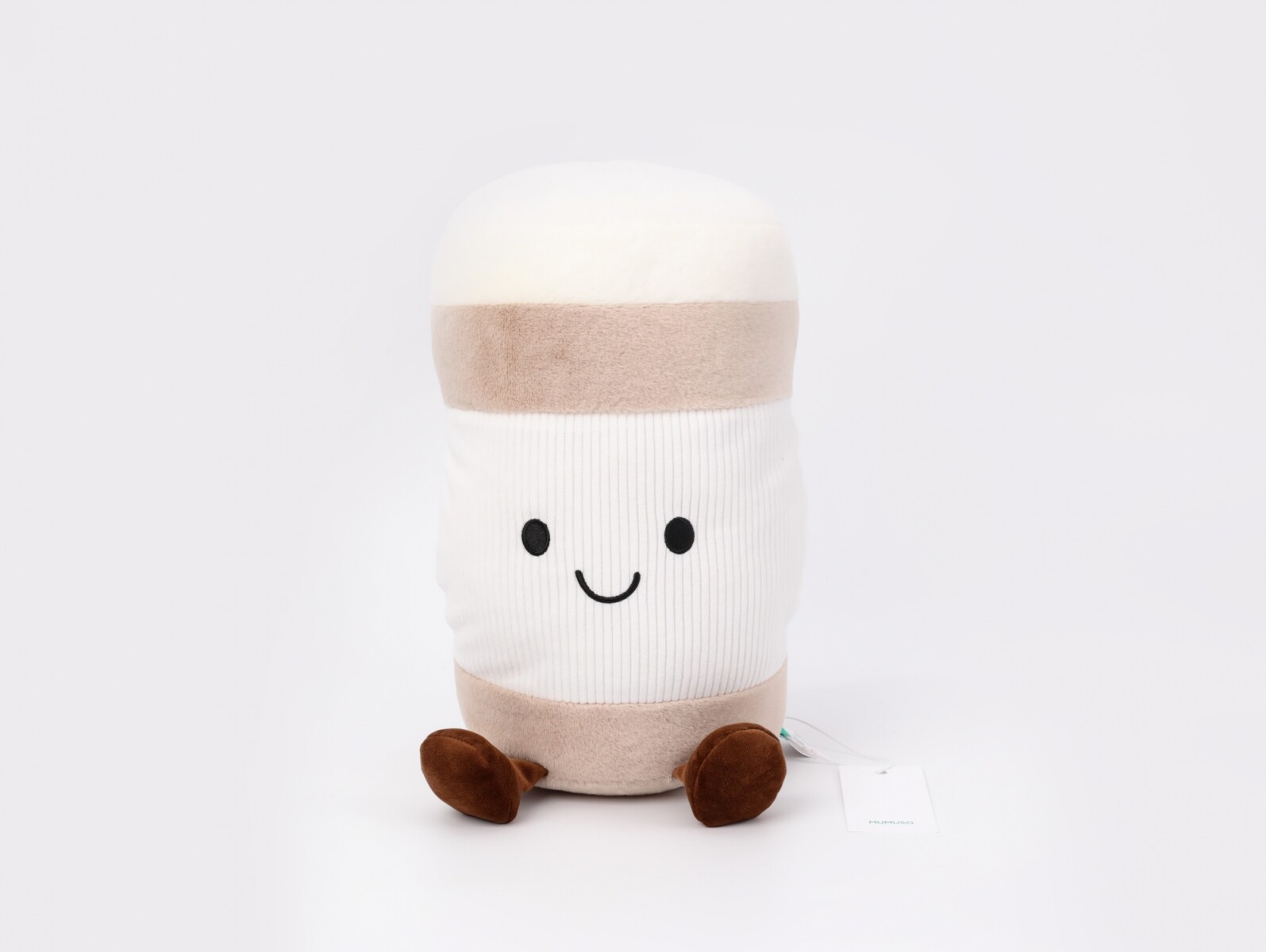 ALMOHADA CALENTADORA DE MANOS TÉ CON LECHE 