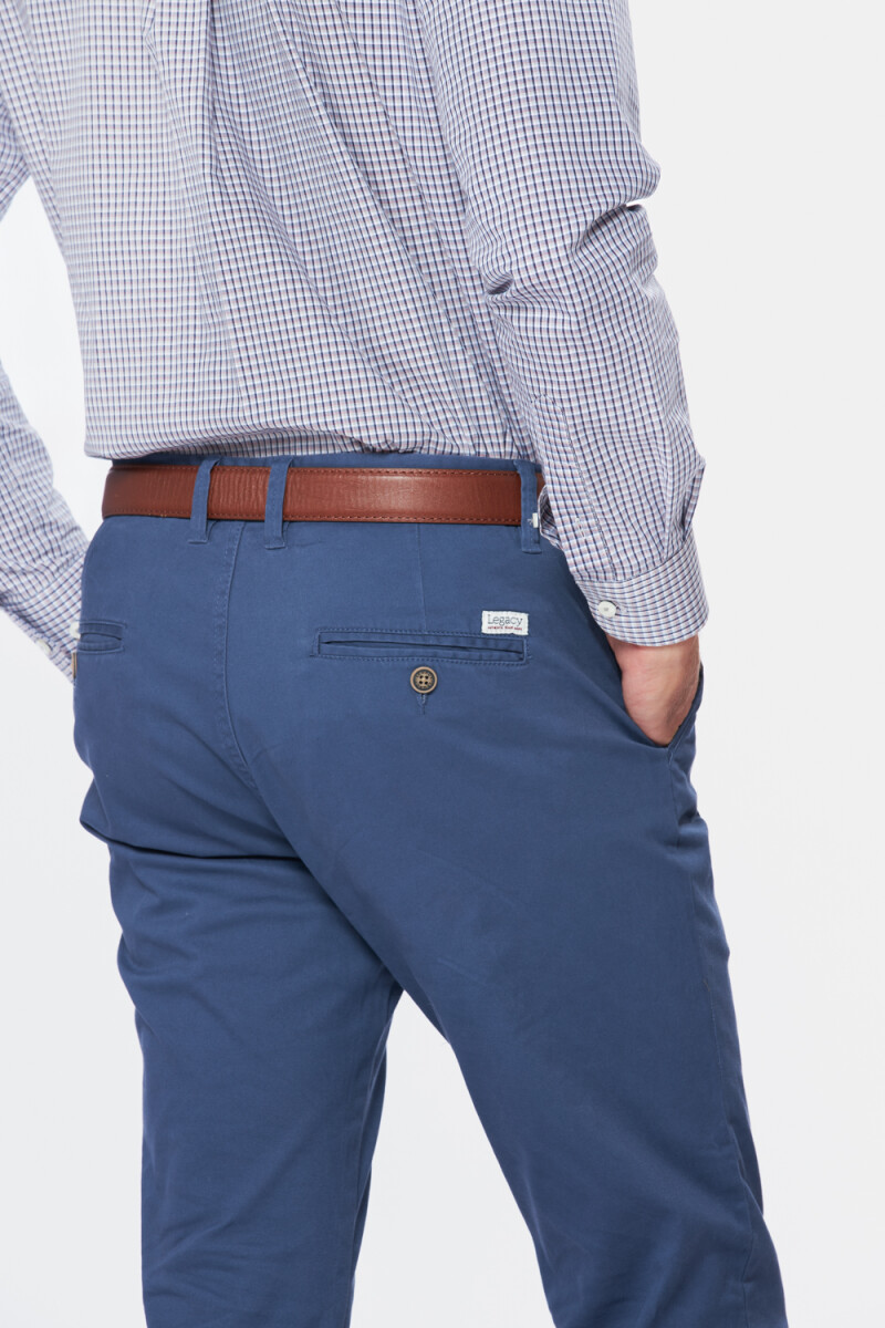 PANTALÓN SKINNY CON SPANDEX - Piedra 
