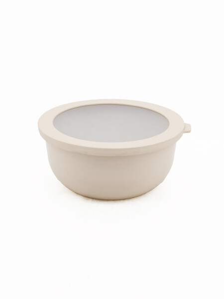 CONTENEDOR CIERRE HERMETICO BEIGE (V)