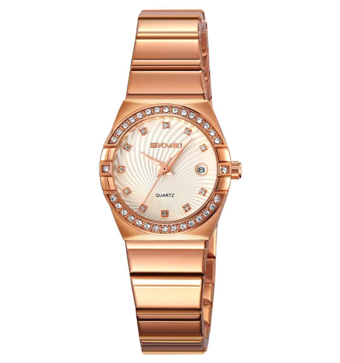 Reloj Skmei 2342rg Color Oro Rosa Para Mujer 