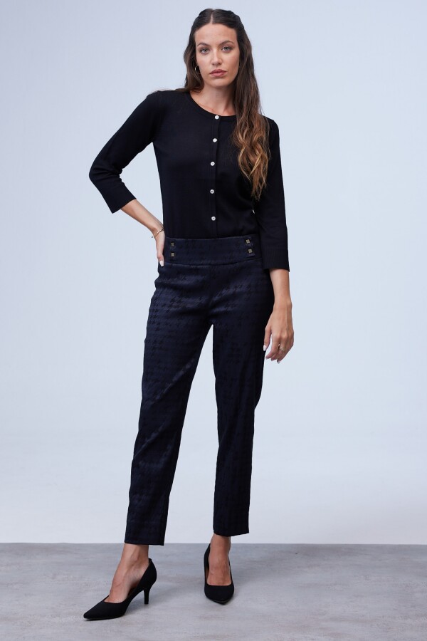Pantalon Laminado NEGRO/MARINO