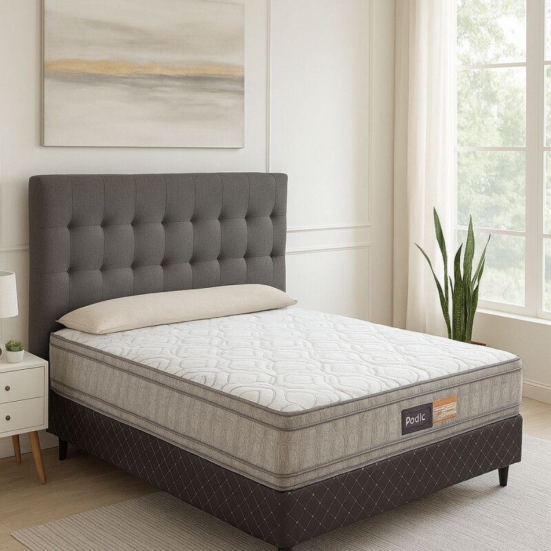 Sommier 2 plazas Pedic MARRON