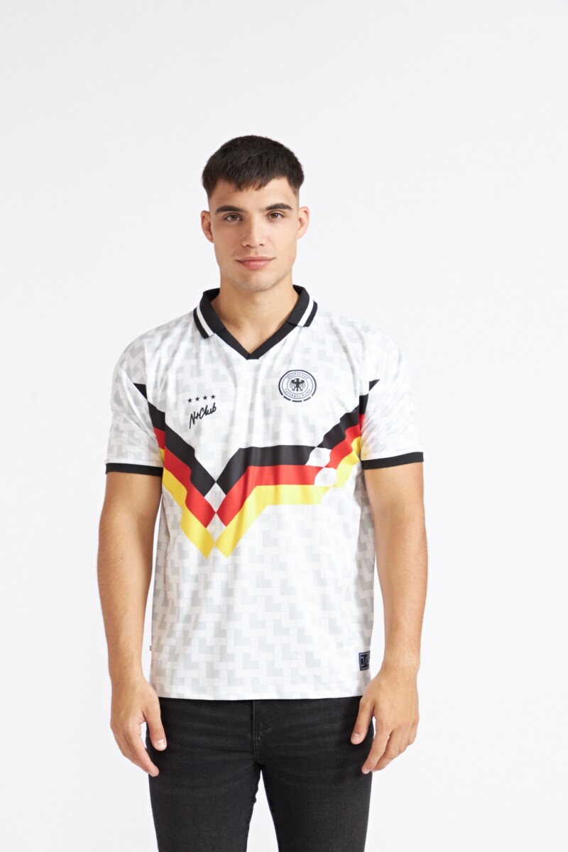 REMERA ALEMANIA - BLANCO 