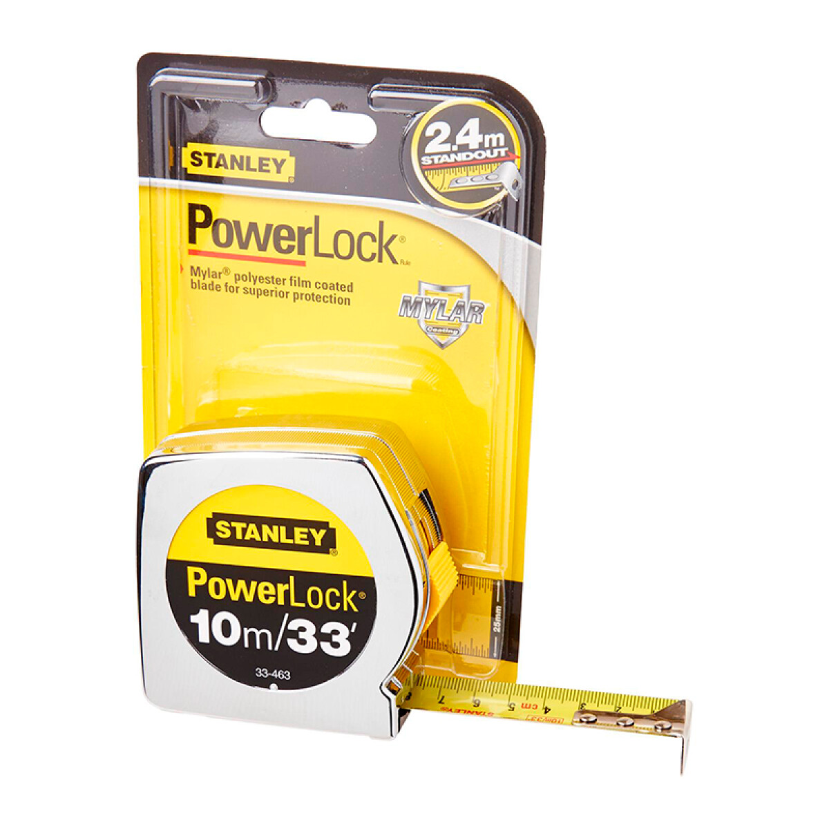 CINTA METRICA POWERLOCK 10M X 1 BLIST. STANLEY ++ - N/a 
