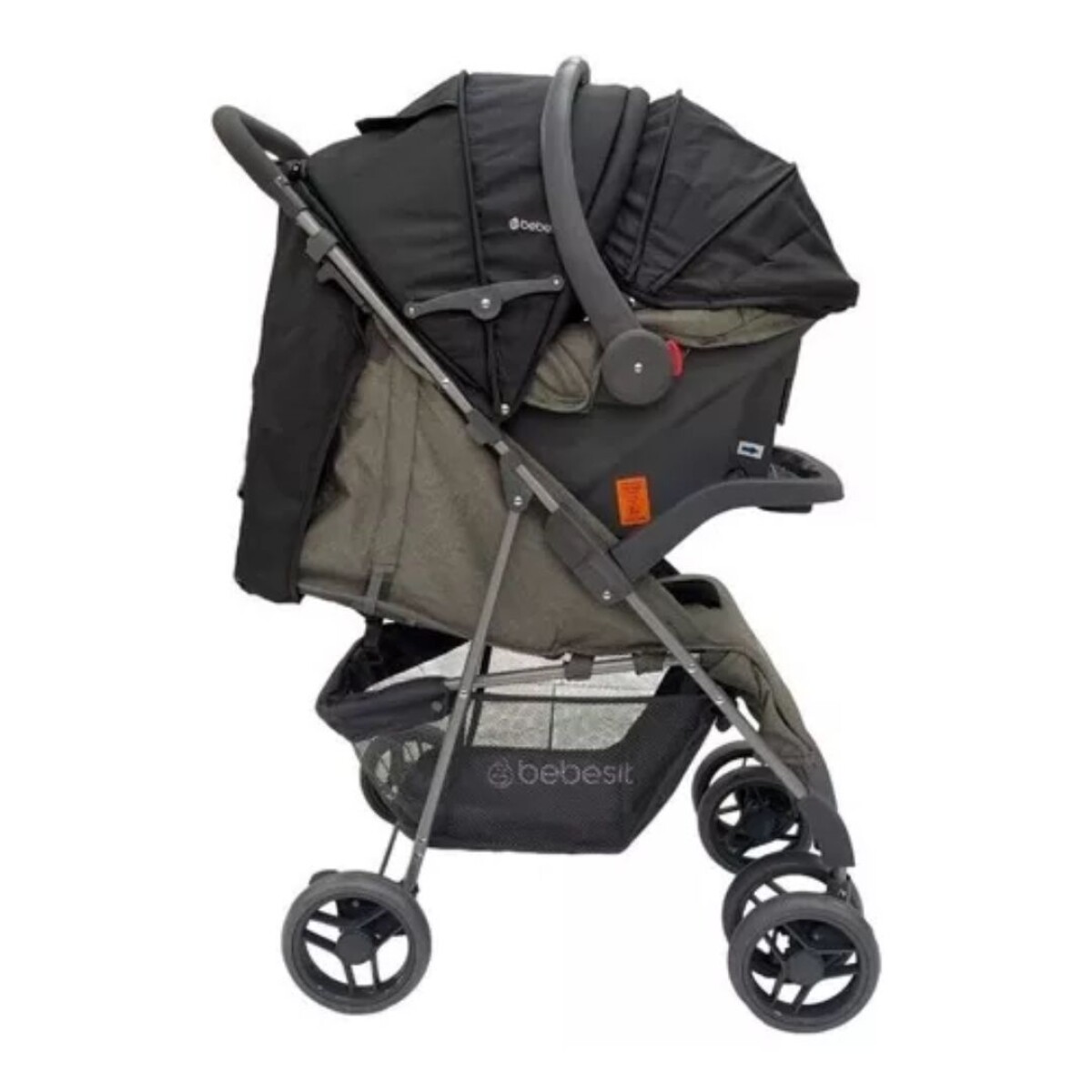 Coche c/Baby Silla Travel System Sevilla Bebesit Gris 
