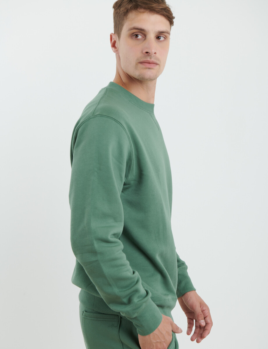470559 SWEATER HARRY Verde Claro Melange
