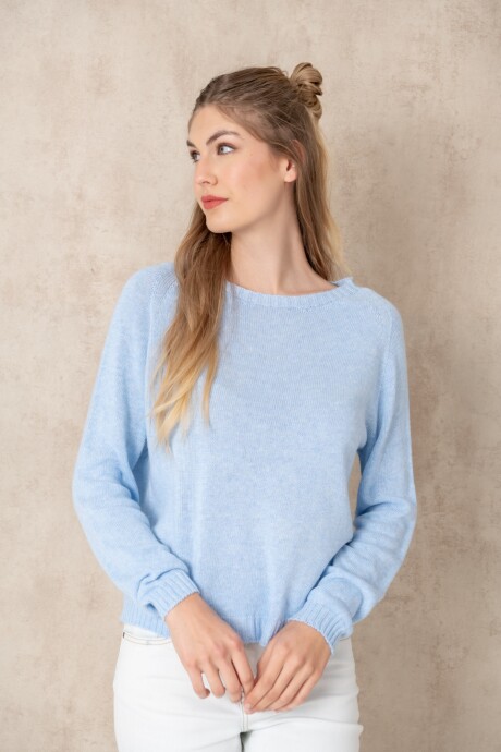 Sweater liso Celeste