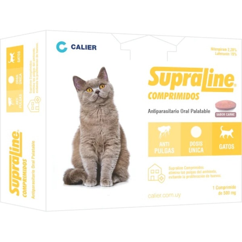 Supraline Comprimido Antiparasitario para Gatos Supraline Comprimido Antiparasitario para Gatos