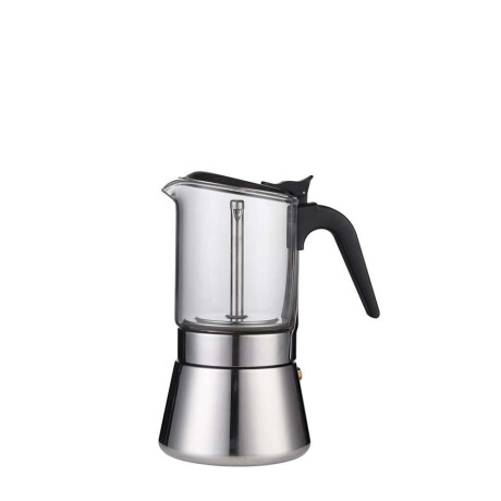 CAFETERA ITALIANA COMBINADA 6T 240ML PLATA VARENNA