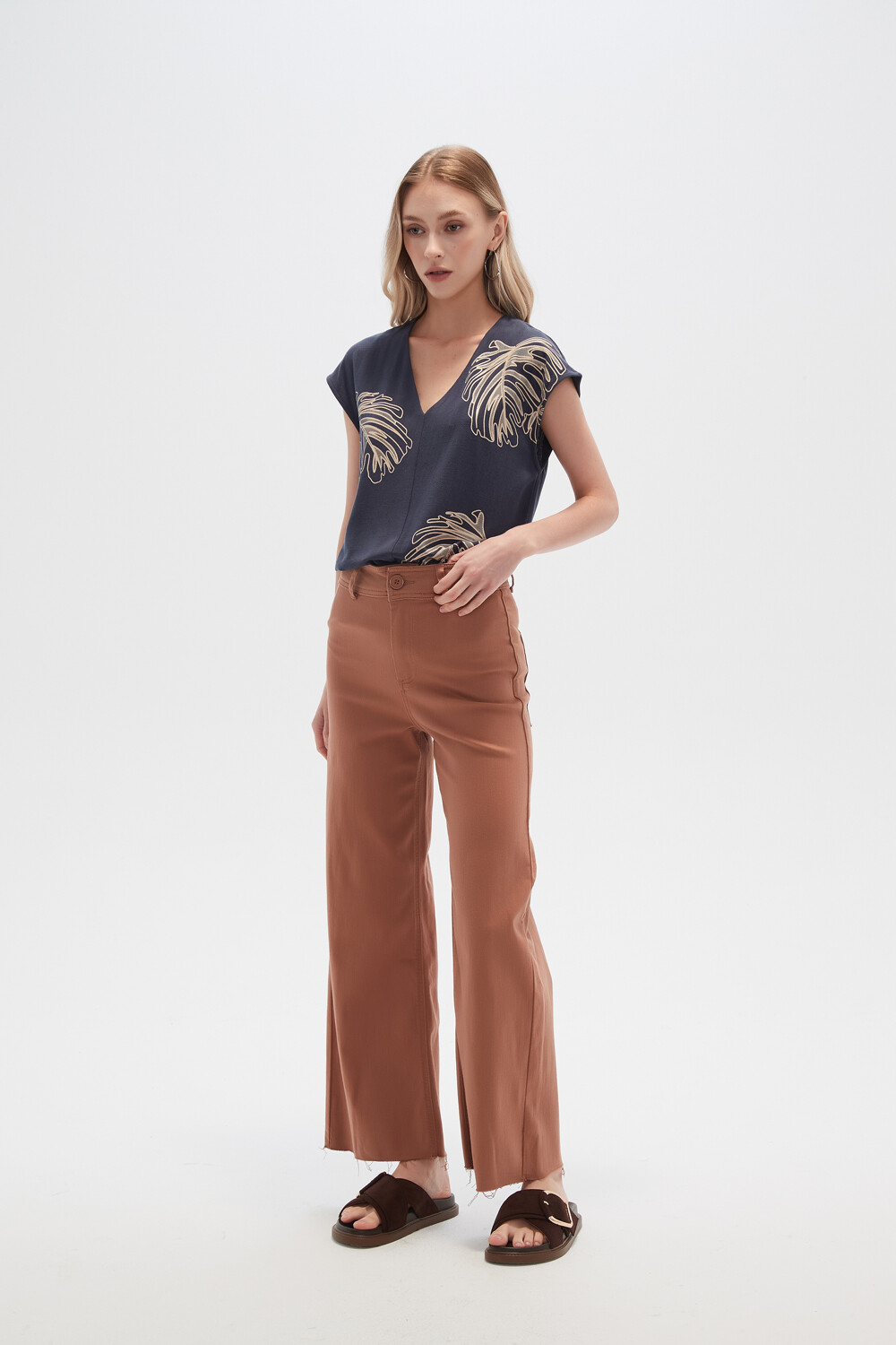 Pantalon Tesa Tostado