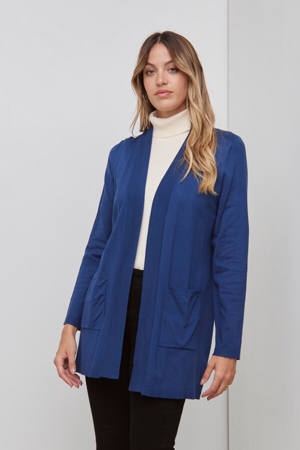 Cardigan Suelto AZUL