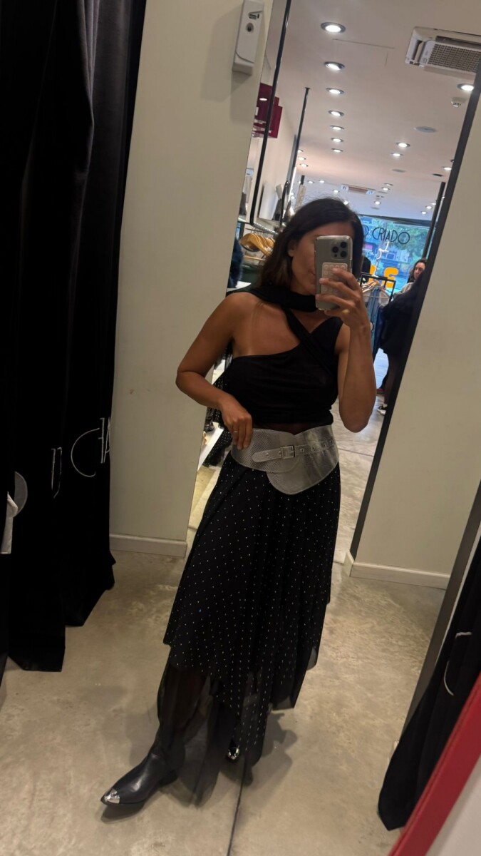 Vestido Badian - NEGRO 