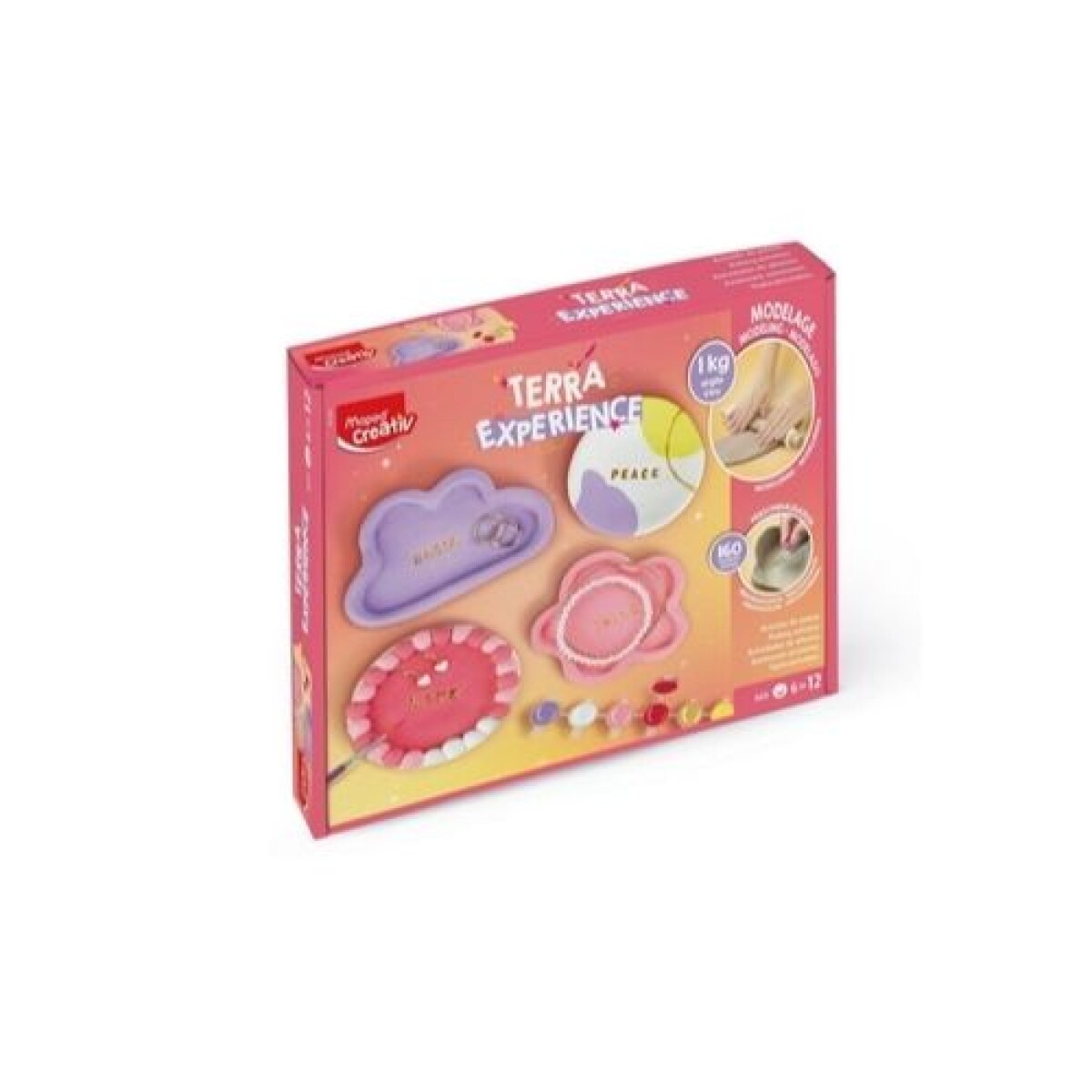 Kit Actividades De Ceramica Terra Maped Creativ 