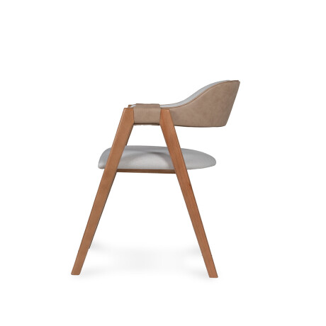 Silla Turim - Tela Rústica 557 (Beige)
