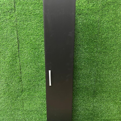 [OUTLET] Multiuso Panelero 1 puerta 4 estantes interior natural 30 x 32 x 168 cm - Negro [SOLO RETIRO] [OUTLET] Multiuso Panelero 1 puerta 4 estantes interior natural 30 x 32 x 168 cm - Negro [SOLO RETIRO]