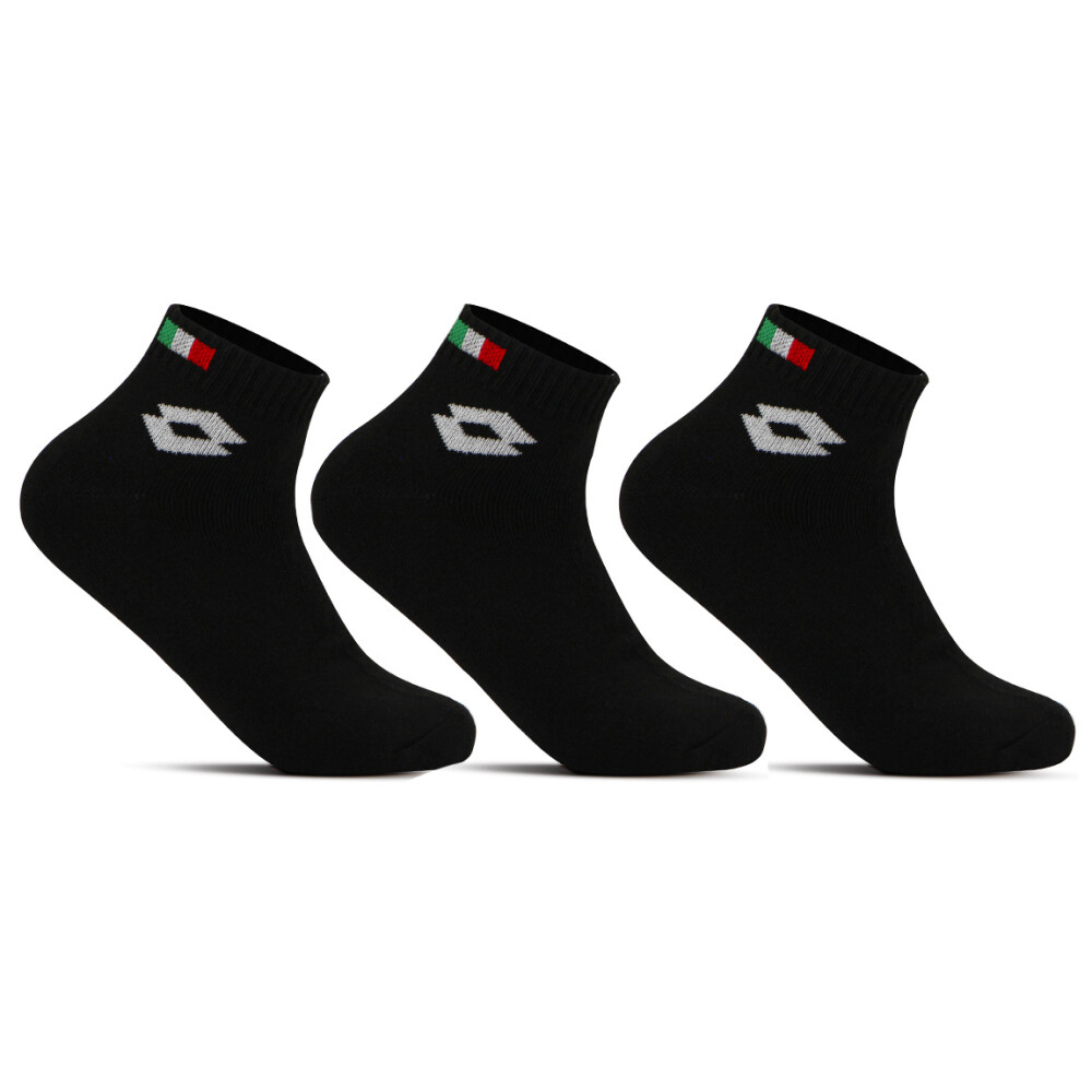 Lotto medias corta tripack 35/38 - negro-blanco Negro-Blanco