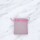 Bolsa organza 8x11 cm. ROSADO