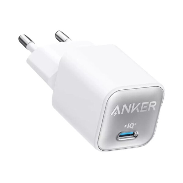 Adaptador De Carga Anker Usb-C 30W A2147323 Adaptador De Carga Anker Usb-C 30W A2147323