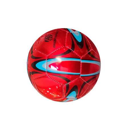 Pelota De Futbol Brillante Chica Rojo