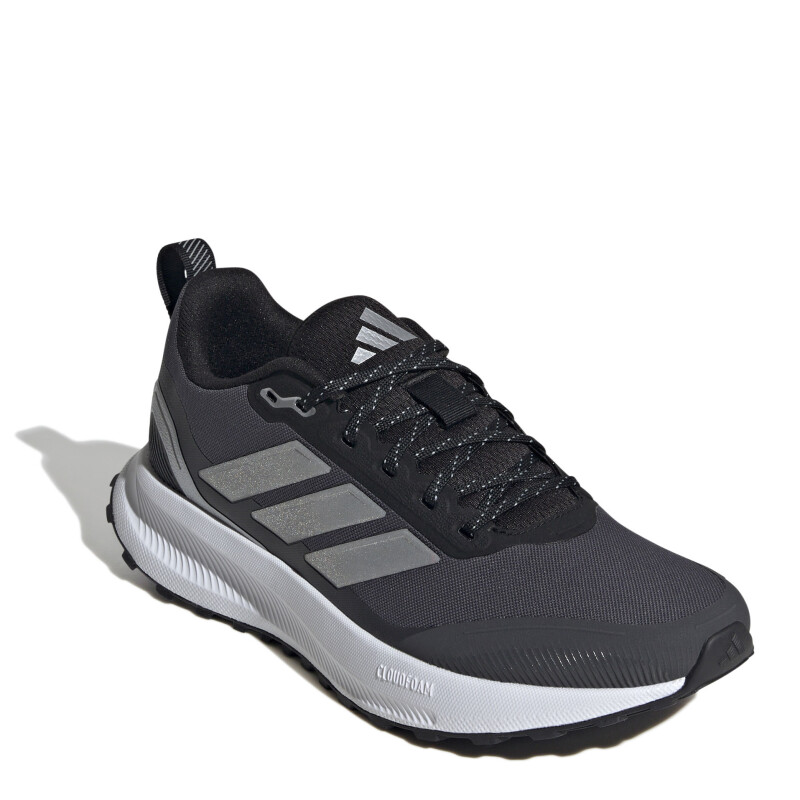 Championes de Mujer Adidas Running Run Falcon 5 Negro - Plateado