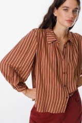 Camisa Rosven Bordeaux