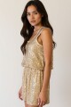 Vestido Sparkle Dorado