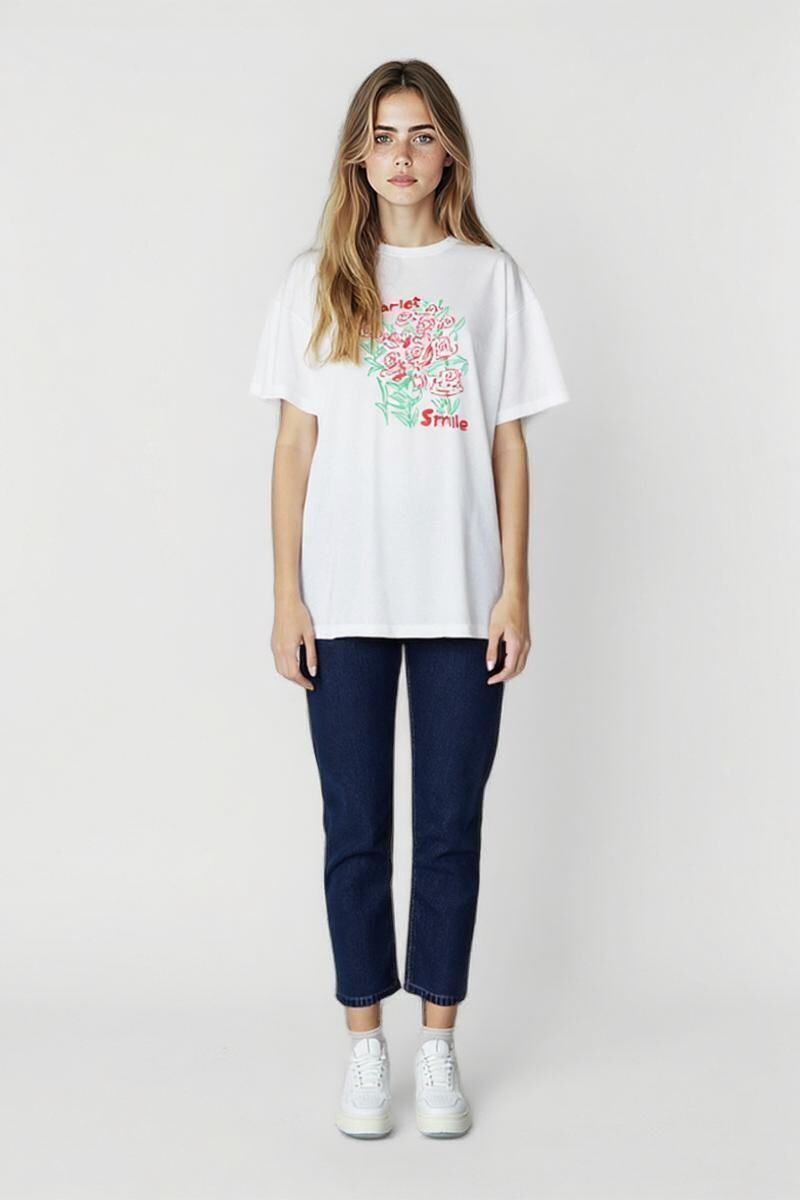 Remera Cleo Blanco