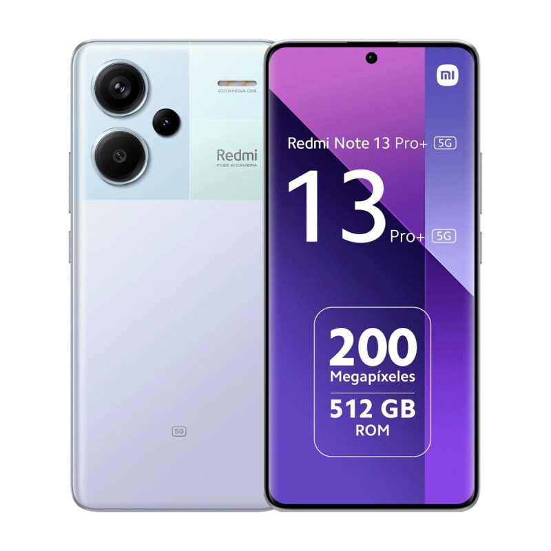 Celular Xiaomi Redmi Note 13 Pro+ 5G 512GB 12GB Purple DS Celular Xiaomi Redmi Note 13 Pro+ 5G 512GB 12GB Purple DS