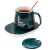 Taza De Café Té Eléctrica Usb 55 Grados Caja Obsequio Variante Color Verde