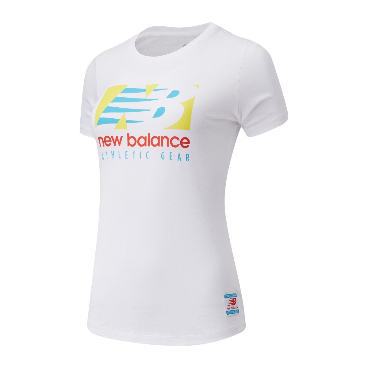 Remera New Balance de Dama - ESSENTIALS - WT11507WT - WHITE 