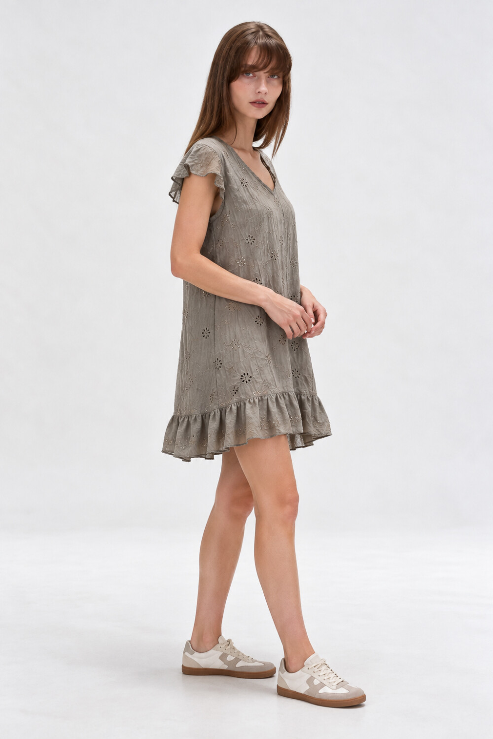 Vestido Tieor Gris Oscuro