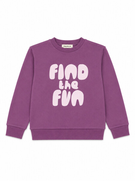 BUZO EMMA BLOOM MORADO