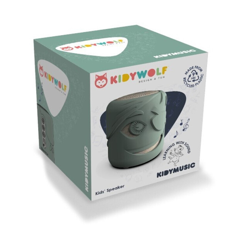 Parlante Kidymusic Kidywolf Verde Sam