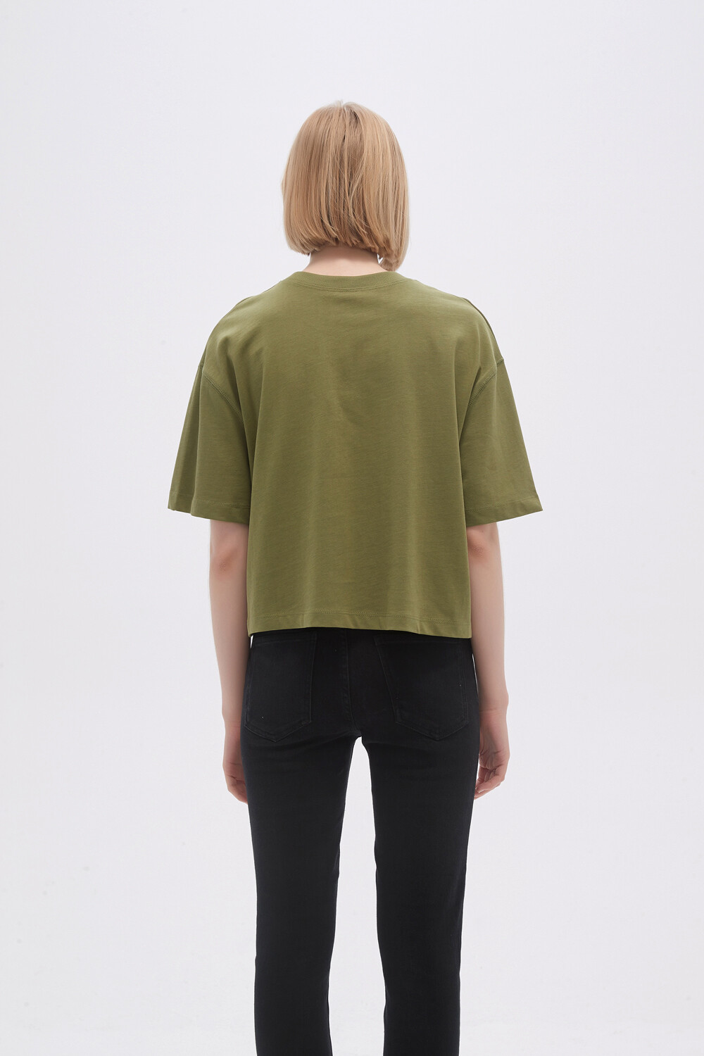 Remera Solisa Verde Oliva Oscuro
