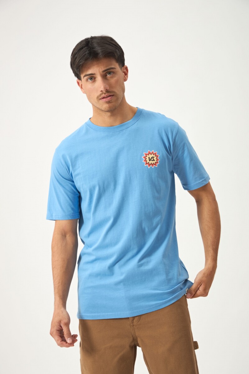 REMERA SHORE BREAK - AZUL 