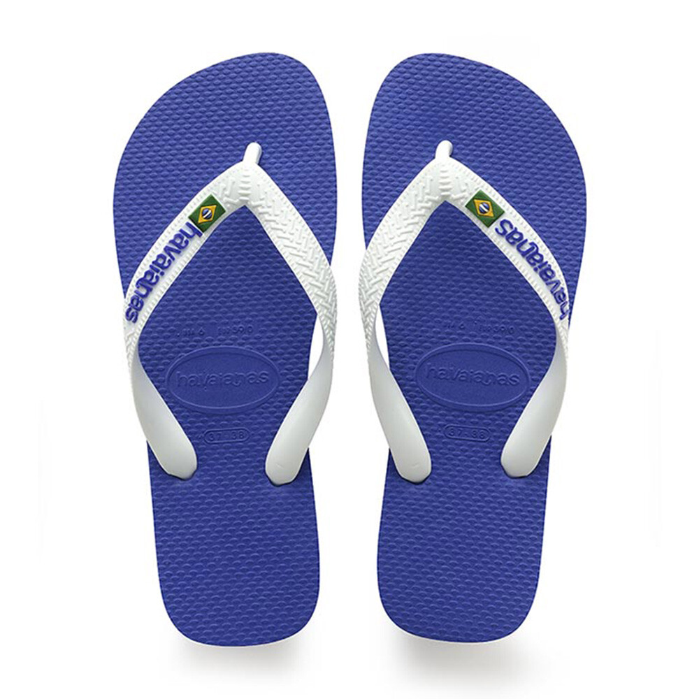 Sandalias Havaianas Brasil Logo FC Hombre Azul Naval